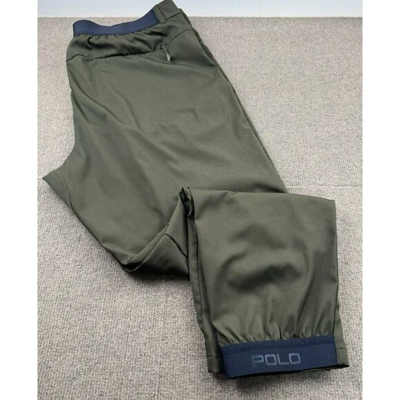 Polo Ralph Lauren Lightweight Cypres 109 Jogger Men’s 38X27  Military Green - Picture 3 of 14